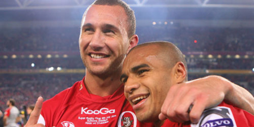 Quade Cooper and Will Genia 1582072636